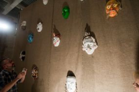 Walling decorative masks