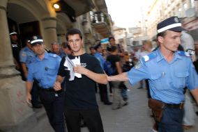 Employees of militia