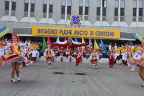 The participants of child’s dancing collective