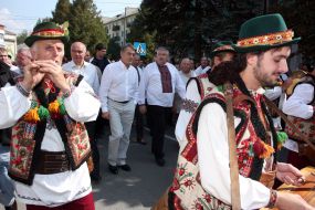 Viktor Yushchenko and Oleg Gavashi