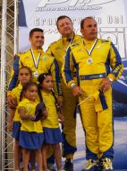 Aaron Ciantar, Viktor Shemchuk and Angelo Tedeschi