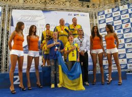 Aaron Ciantar, Viktor Shemchuk and Angelo Tedeschi