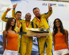 Aaron Ciantar, Viktor Shemchuk and Angelo Tedeschi
