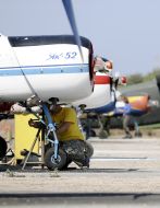 The airplanes