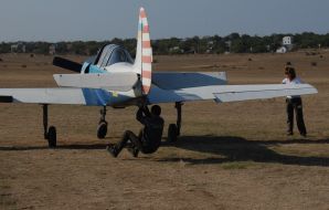 The airplane YAK-52