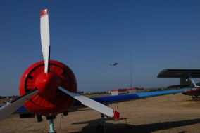 The airplanes