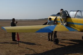 The airplane