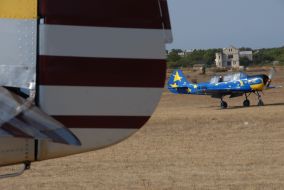 The airplanes