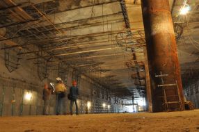 Tube station building