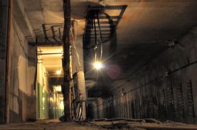 Tube station building