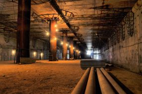 Tube station building