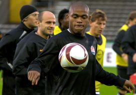 Luiz Adriano and Igor Dulyaj