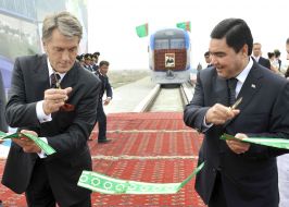 Viktor Yushchenko and Gurbanguly Berdymuhammedow