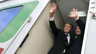 Viktor Yushchenko and Gurbanguly Berdymuhammedow