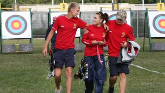 Dmitriy Kozin, Anna Artyomova and Nikolay Avdeyev