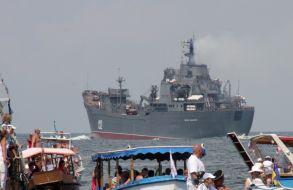 A landing ship  ”Nickolai Fyl’chenkov”