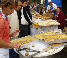 Visitors of the fair