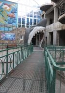 Entry to the sea aquarium