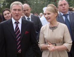 Леонид Черновецкий и Юлия Тимошенко