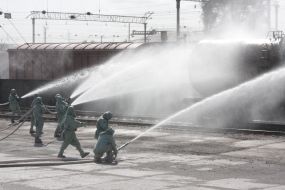 Ukraine Ministry measures emergency employees