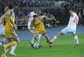 Denis Oleynik, Vitaliy Borodiyan and Razvan Rat