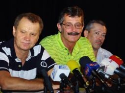 Yury Deliev, Boris Barsky and Mikhail Voloshin