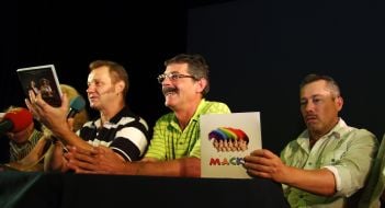 Yury Deliev, Boris Barsky and Mikhail Voloshin