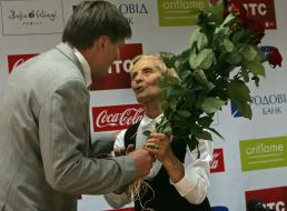 Ніна Бочарова та  Віктор Корж