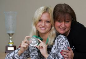 Margarita Pesotskaya-jounior and Margarita Pesotskaya