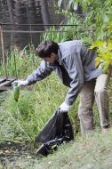 Participant of communitu work day
