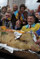 Arsen Avakov and Marek Voznyak