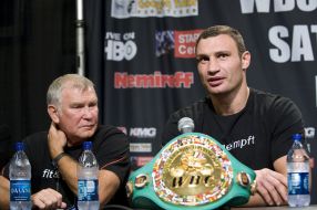 Виталий Кличко и Фриц Здунек