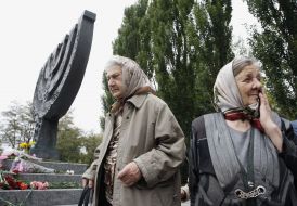 Participants of the Shooted Jewish Memorial Day