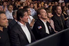 Сильвестр Сталлоне и Арнольд Шварценеггер