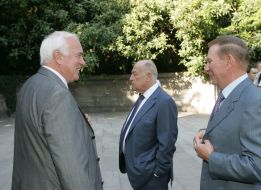 Виктор Черномырдин, Валерий Пустовойтенко и Леонид Кучма