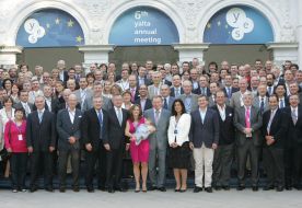 Participants of 6th summit of Yalta European strategy (YES)