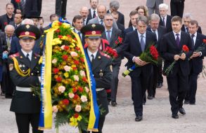 Viktor Yushchenko, Ivan Vasyunik and Vasiliy Vovkun