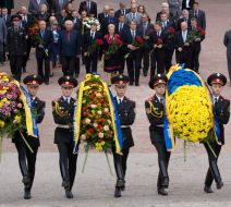 Wreath-flowers ceremony