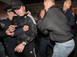 Сотрудники милиции