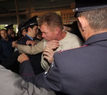 Сотрудники милиции