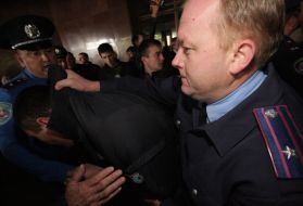 Сотрудники милиции