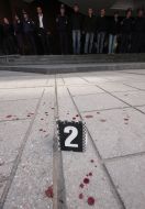 Кровь на асфальте