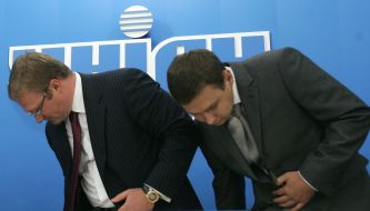 Timur Novikov and Roman Zhugan