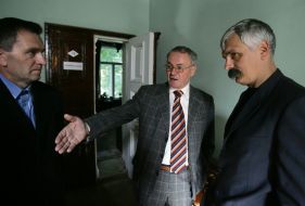 Valery Gerasimchuk, Dmitry Korchinsky and Vladimir Yavorivsky