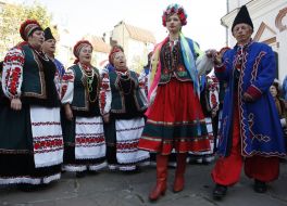 Festival of the Ukrainian folk wedding