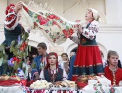 Festival of the Ukrainian folk wedding
