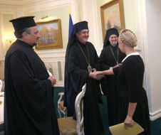 Митрополит Эммануил и Юлия Тимошенко