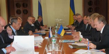 Delegations of MFA of Russia and Ukraine