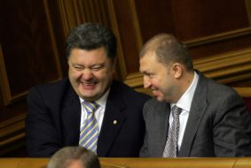 Petr Poroshenko and Vasiliy Gorbal