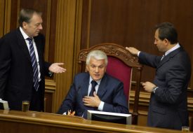 Aleksandr Lavrinovich, Vladimir Litvin and Nikolay Tomenko